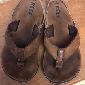 Toddler 9/10 leather Reef Sandals